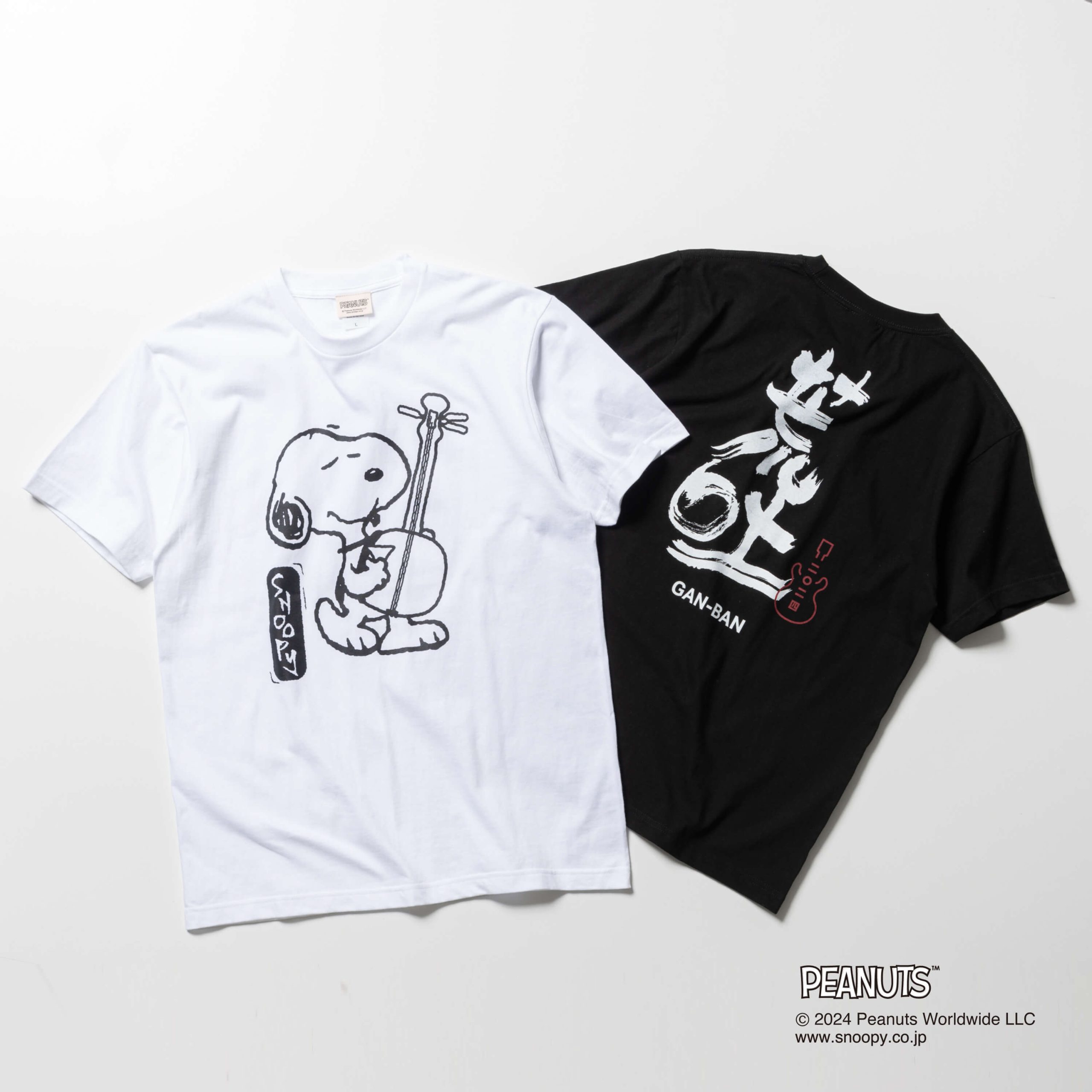 ARABAKI ROCK FEST.24×GAN-BAN SNOOPY Tシャツ - GAN-BAN/岩盤｜フジ