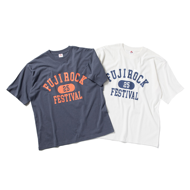 FUJI ROCK'25 COLLEGE Tシャツ - GAN-BAN/岩盤｜フジロック